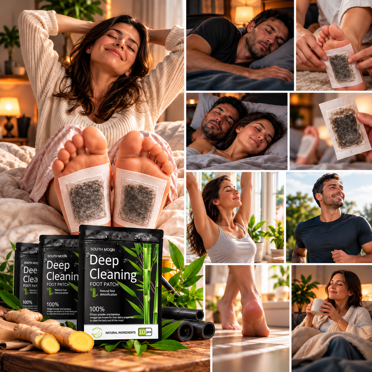 100 Parches Deep Cleaning Detox™ | Ritual Japonés de Purificación Corporal Nocturna y Bienestar + Guía “7 Noches para Reiniciar tu Cuerpo” + ENVÍO GRATIS