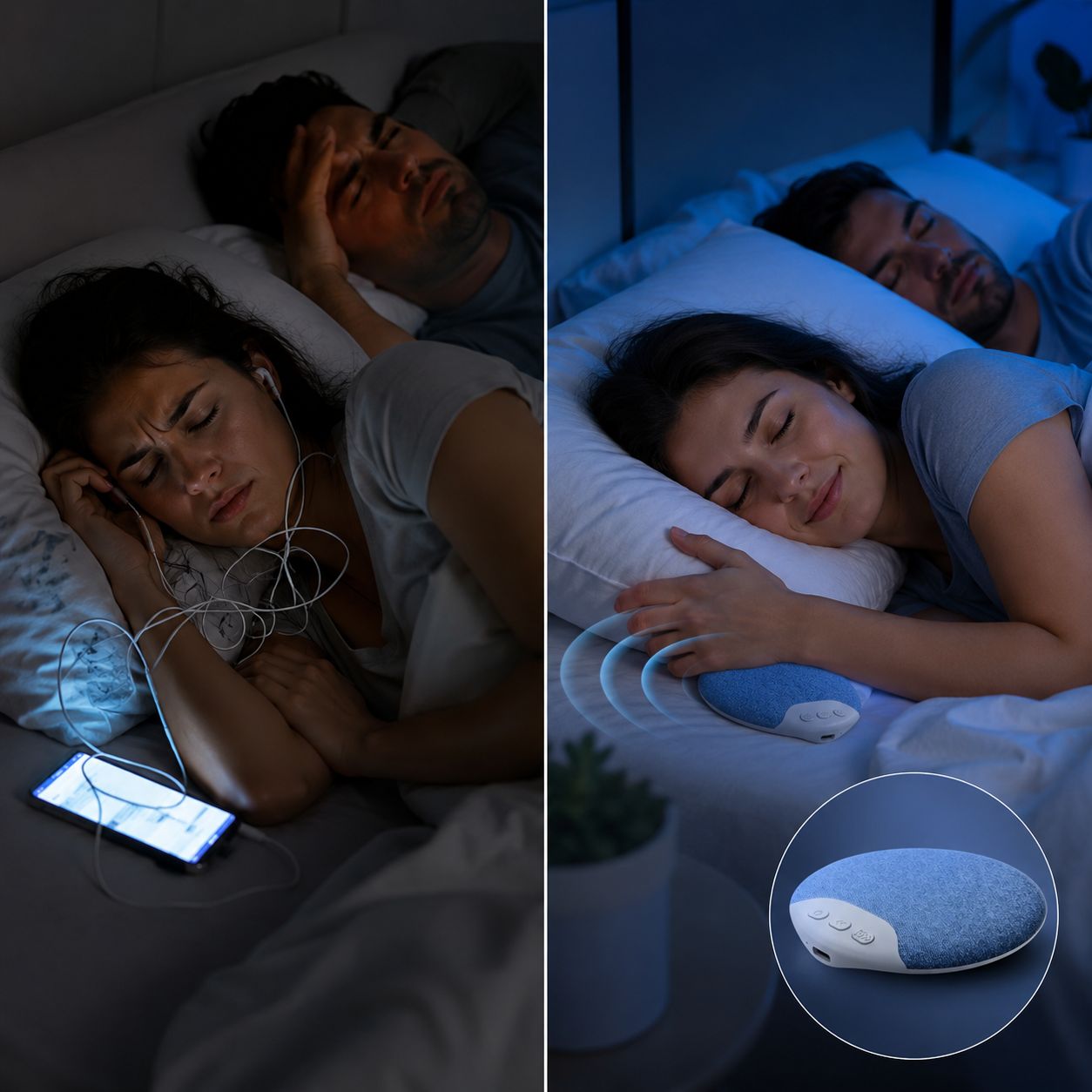 Almohada Sound™ — Sonidos que te abrazan al dormir + 🎁 Plan 21 Días de Recuperación de Energía + Envío Gratis