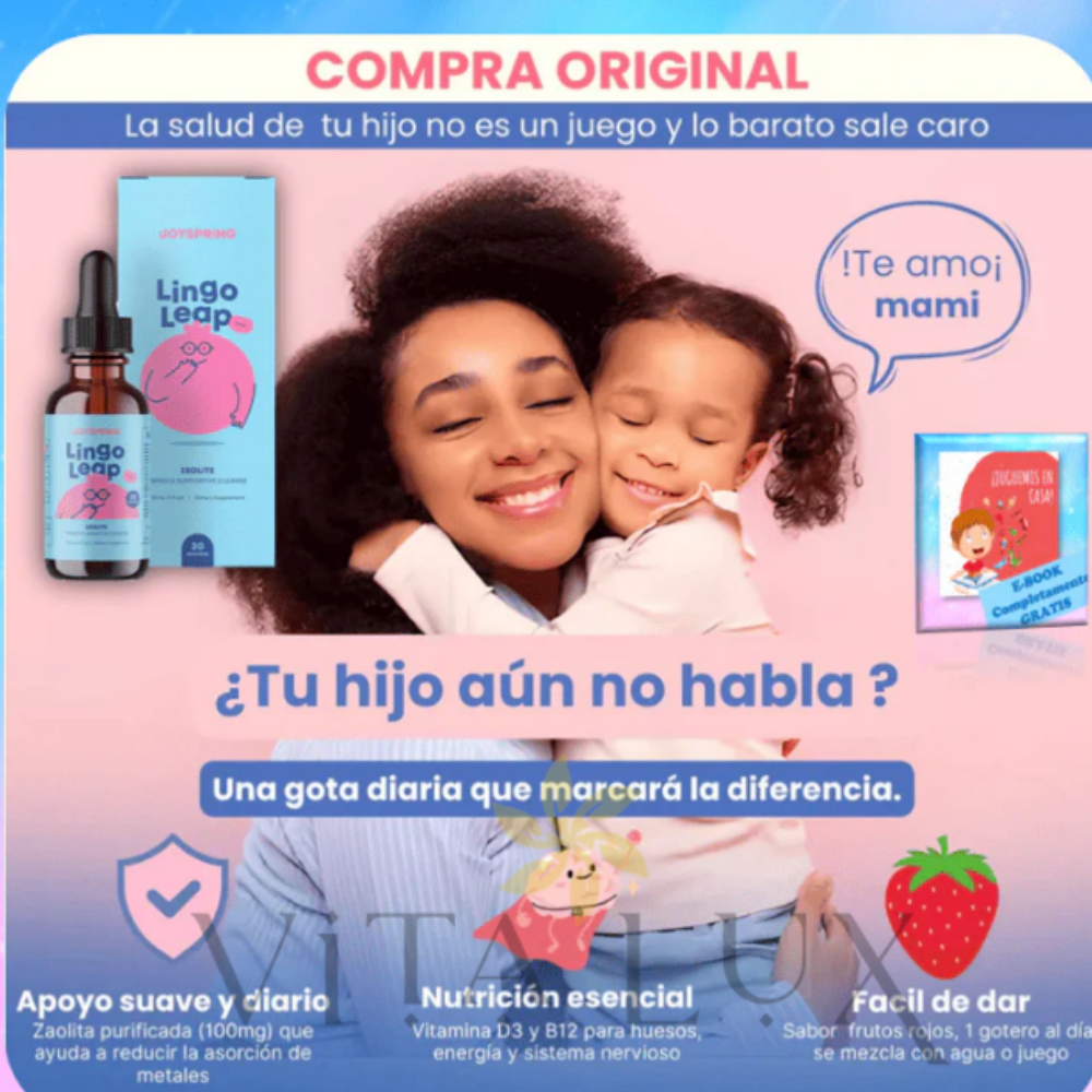 2X1 Gotas para Inteligencia y Concentración al Máximo + 🎁 Guía “25 Ejercicios para Mejorar la Concentración y Calma Mental de tu Hijo” GRATIS + Envío Gratis