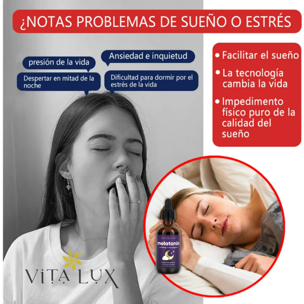 2 X 1 – Gotas Naturales para Dormir Profundamente y Aliviar Dolores + 🎁 Lista “15 Superalimentos que te Ayudan a Eliminar el Estrés y el Insomnio” + Envío Gratis
