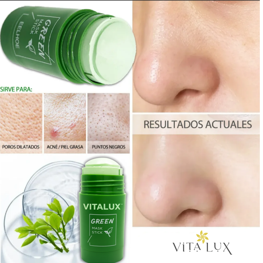 Pack 3x1 Green Mask Stick™ – Mascarilla Detox Anti-Impurezas | Limpia Poros, Reduce Acné y Controla Grasa + 🎁 Guía “10 Rutinas de Skincare Piel de Porcelana” + Envío Gratis