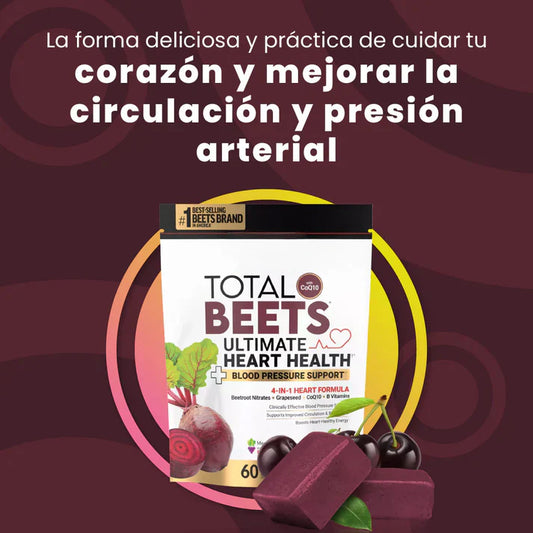 GOMITAS DE REMOLACHA - MEJORA TU CIRCULACIÓN Y TU PRESION ARTERIAL