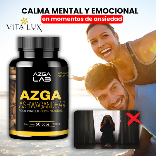 Ashwagandha Vitalux 60 Gomitas | Equilibrio Emocional, Energía y Bienestar en Tiempos Difíciles 🏞️