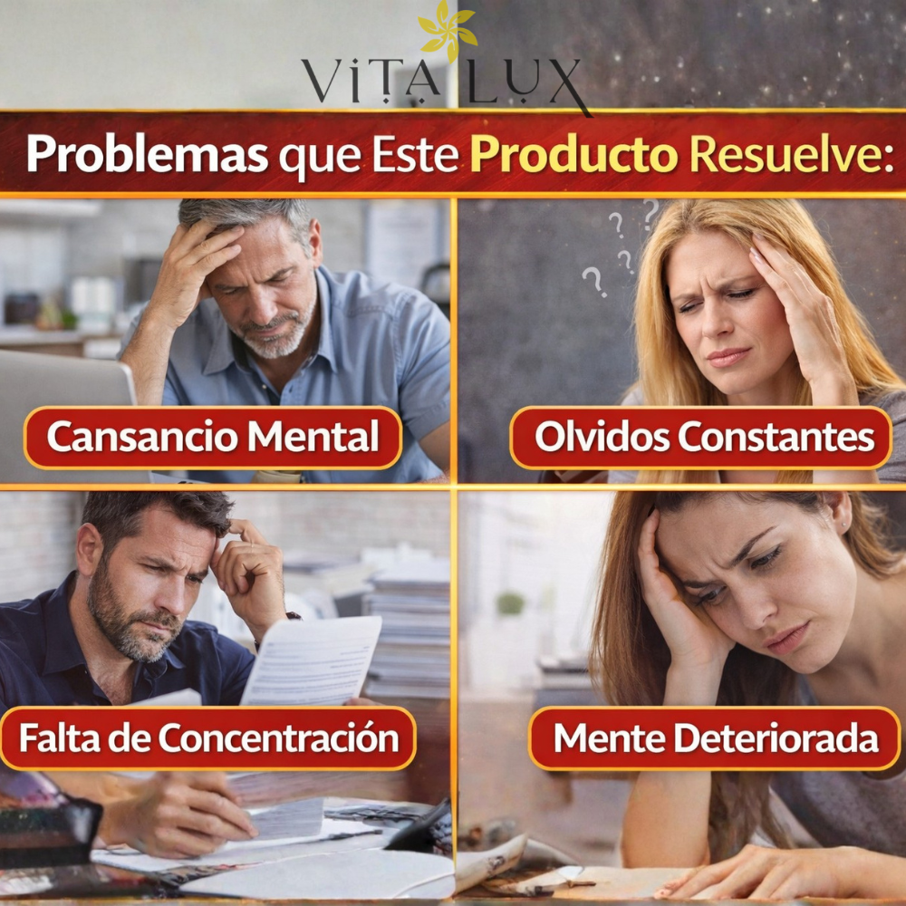 120 Caps NeuroIQ™ Potenciadoras Cerebrales  – Recupera Memoria, Enfoque y Claridad Mental + 🎁 Guía “25 Ejercicios Mentales para Mejorar Memoria”+ Envío Gratis