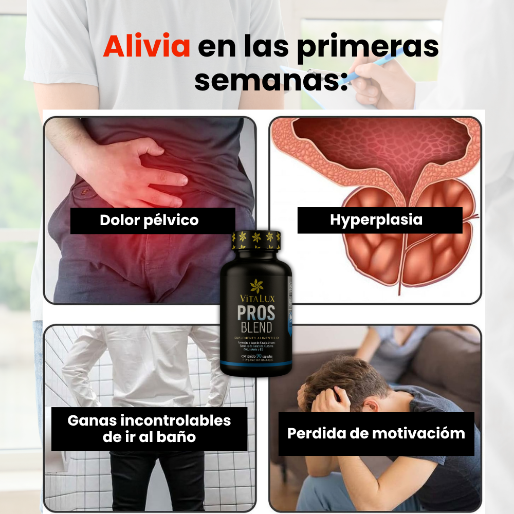 60 Caps Prostate Complex™ – Solución Natural para Desinflamar la Próstata y Recuperar tu Energía + 🎁 Guía “10 Pasos para Recuperar tu Potencia Masculina y Dormir Toda la Noche Sin Interrupciones”+ Envío Gratis