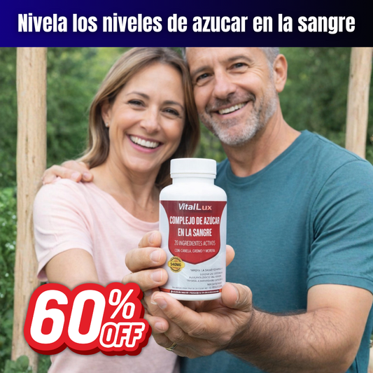 60 Caps GlucoBalance™ – Cápsulas de Apoyo Metabólico para el Equilibrio del Azúcar en Sangre | Energía Estable, Menos Antojos y Control Diario + 🎁 15 Recetas Deliciosas para Apoyar el Control del Azúcar sin Dejar de Disfrutar + Envío Gratis