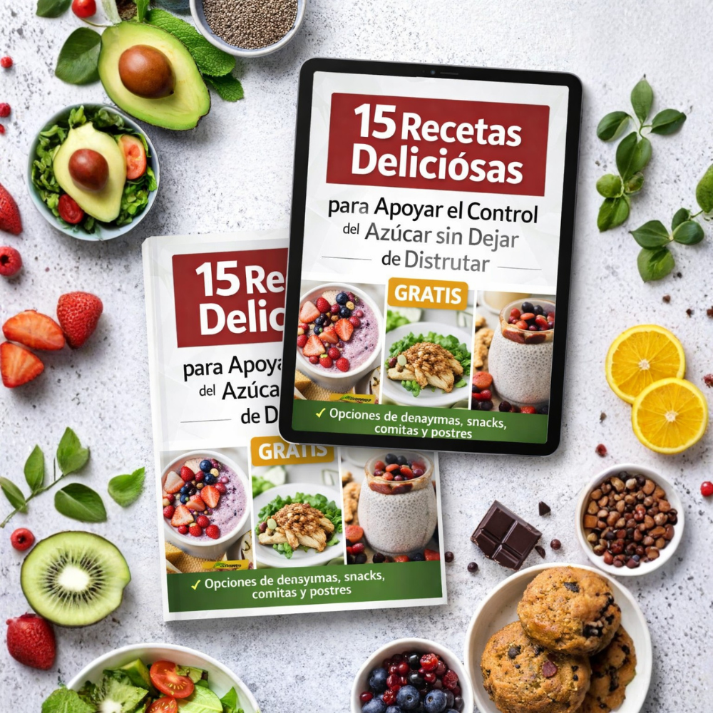 60 Caps GlucoBalance™ – Cápsulas de Apoyo Metabólico para el Equilibrio del Azúcar en Sangre | Energía Estable, Menos Antojos y Control Diario + 🎁 15 Recetas Deliciosas para Apoyar el Control del Azúcar sin Dejar de Disfrutar + Envío Gratis