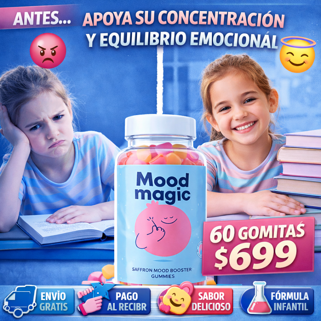 📚🍬 60 Gomitas Infantiles – Apoyo para Concentración, Enfoque y Equilibrio Emocional | Envío Gratis 🍎📚