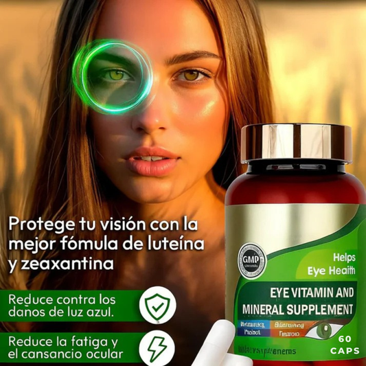 60 CAPSULAS 👀 Suplemento Visual 👓 Protección y claridad para tus ojos cada día 💪🏼🤩