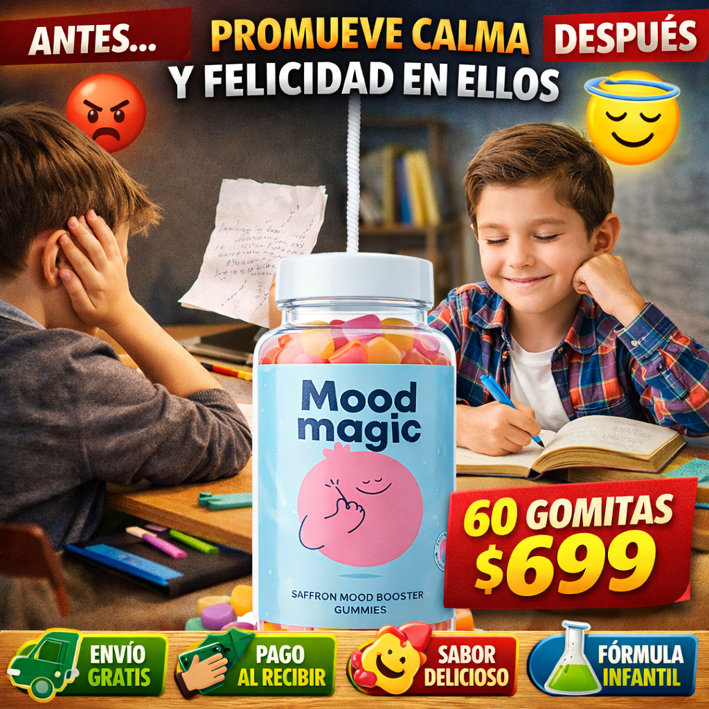📚🍬 60 Gomitas Infantiles – Apoyo para Concentración, Enfoque y Equilibrio Emocional | Envío Gratis 🍎📚