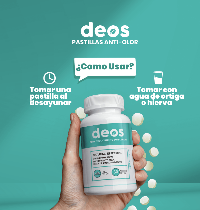 30 CAPSULAS ANTÍ OLOR-DESODORANTE NATURAL 🌿🌸 ALIENTO Y CUERPO FRESCO 24/7