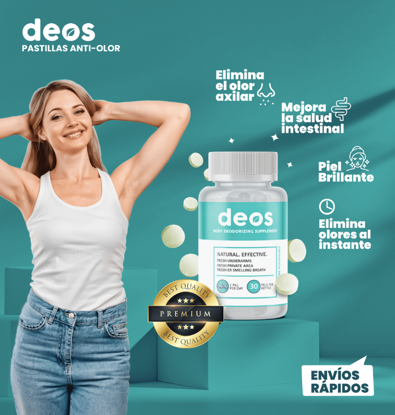 30 CAPSULAS ANTÍ OLOR-DESODORANTE NATURAL 🌿🌸 ALIENTO Y CUERPO FRESCO 24/7