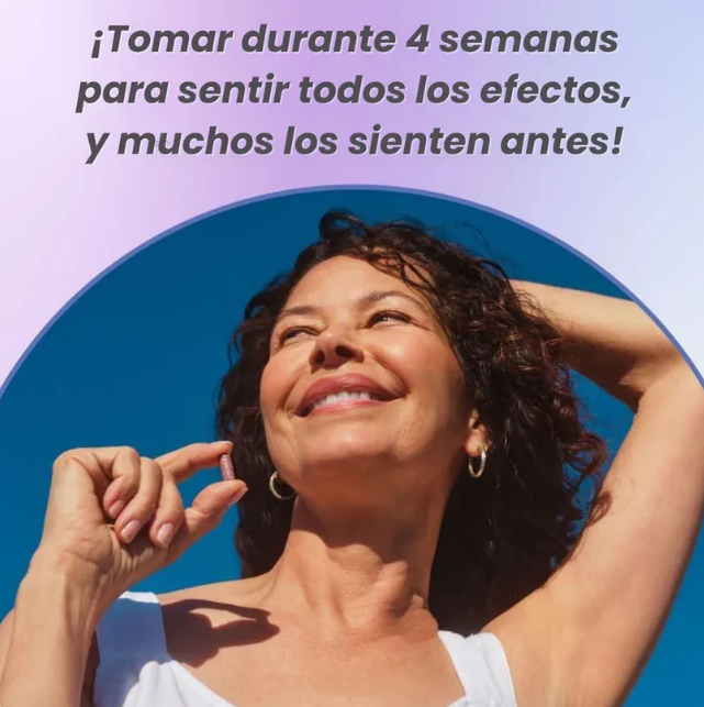 60 Cápsulas Naturales para Sofocos, Descanso y Control de Peso en Menopausia + 🎁 Guía “Cómo Controlar Sofocos y Recuperar tu Cuerpo en 21 Días” + Envío Gratis