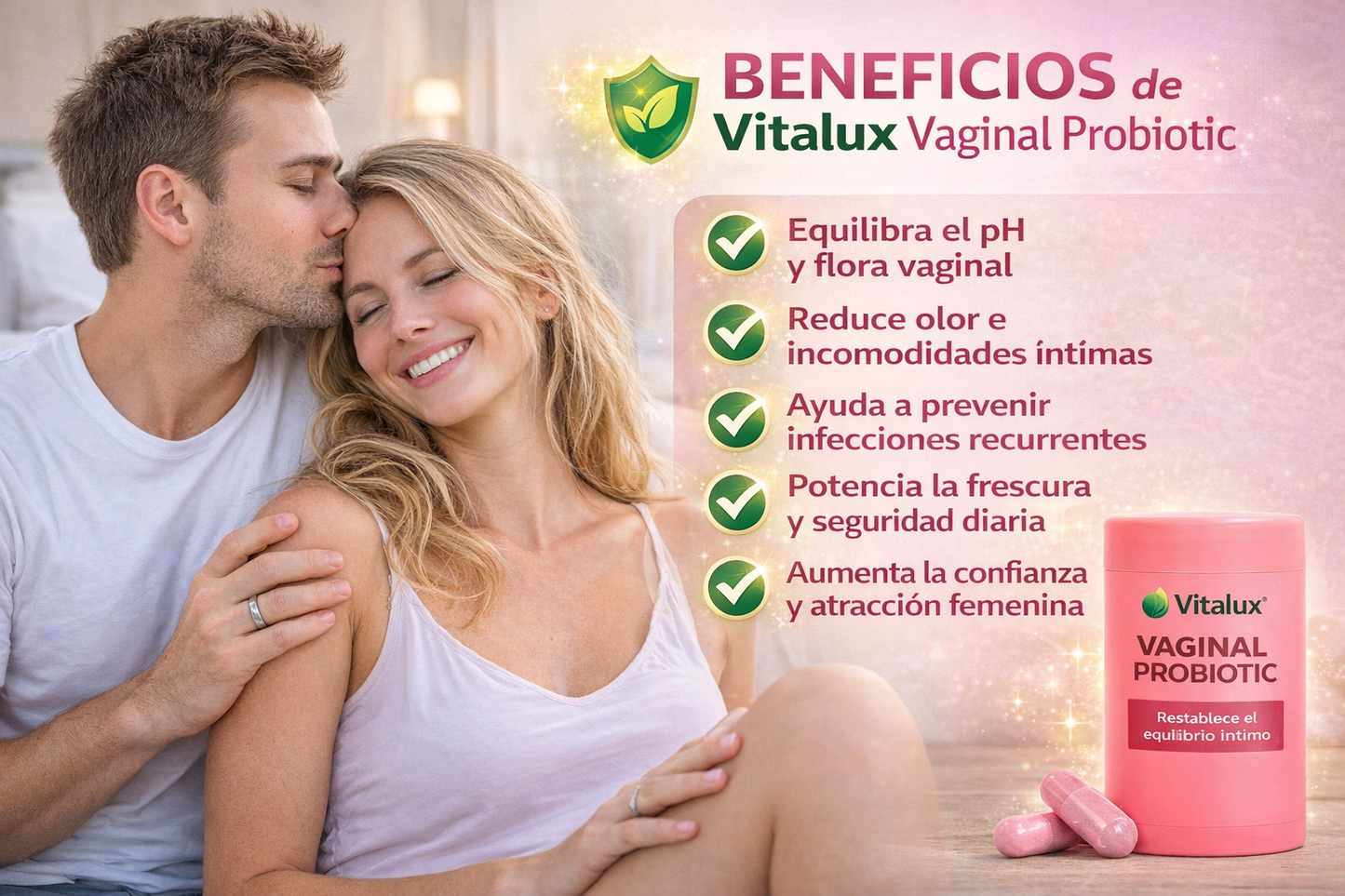 60 Caps UroProbióticos BalanceHer™ – Equilibra tu Flora Vaginal, Elimina Olores y Recupera tu Confianza Natural + 🎁 Guía “10 Secretos para Aumentar tu Atracción Femenina de Forma Natural” GRATIS + Envío Gratis