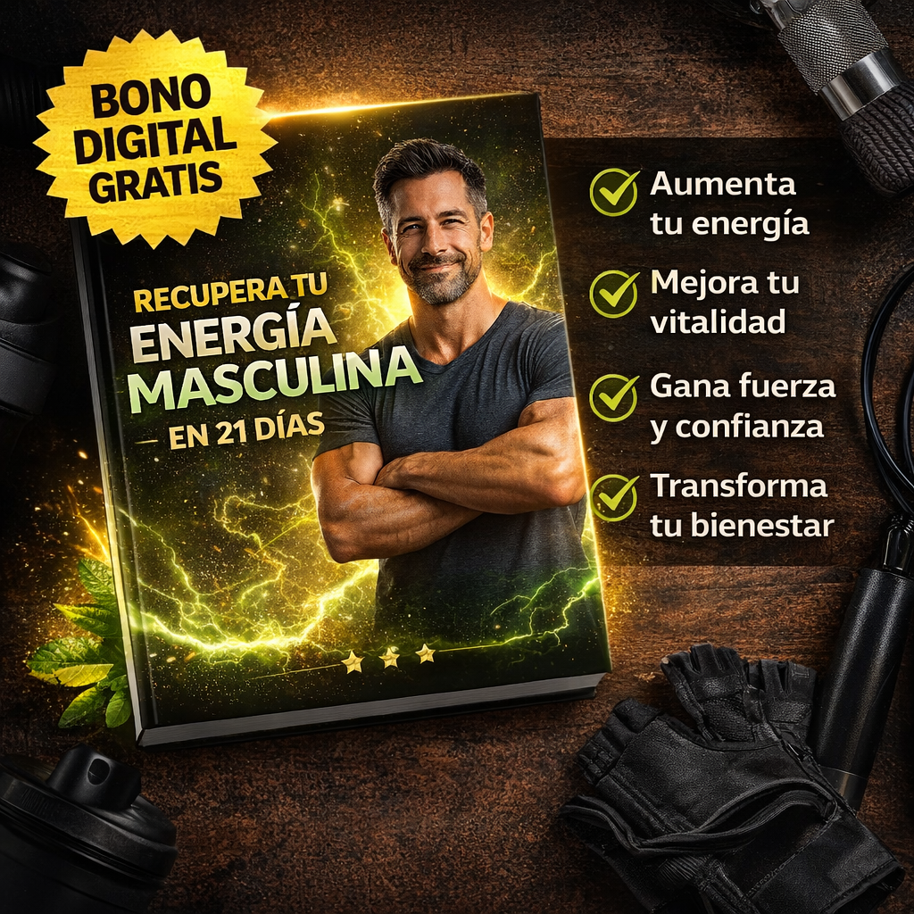 Combo 2x1 Óxido Nítrico™ + ProstateBalance™ – Energía Masculina, Rendimiento y Vitalidad +🎁 Guía “Recupera tu Energía Masculina en 21 Días”+ Envío Gratis