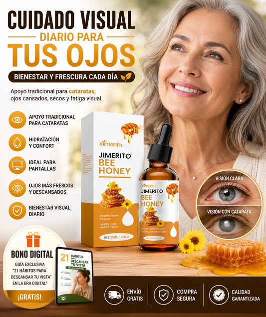 EyeFresh™ – Hidratación y Apoyo Tradicional para Cataratas, Ojos Cansados y Fatiga + 🎁 Guía Digital "21 Hábitos para Descansar tu Vista en la Era Digital" + Envío Gratis