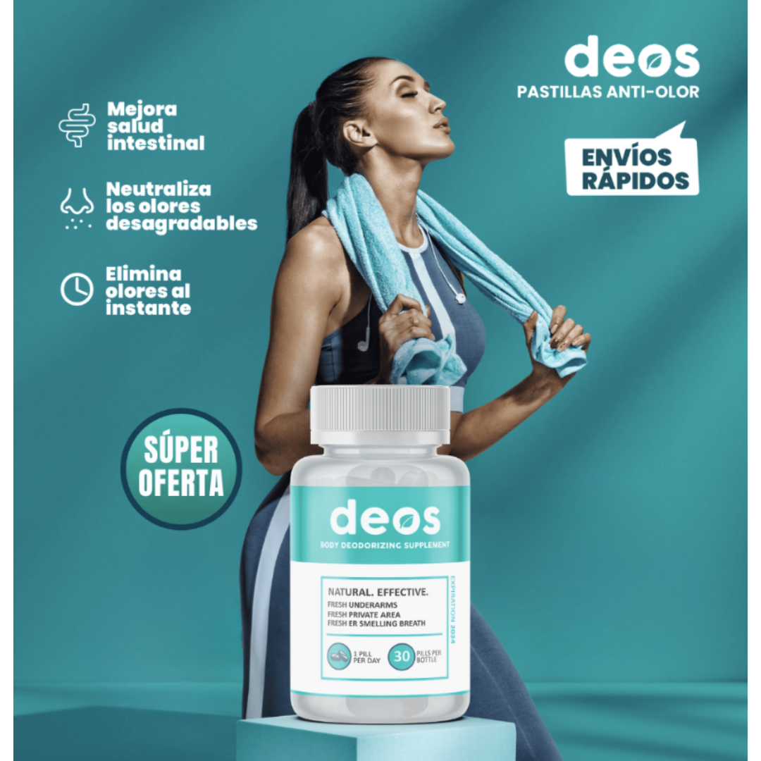 30 CAPSULAS ANTÍ OLOR-DESODORANTE NATURAL 🌿🌸 ALIENTO Y CUERPO FRESCO 24/7