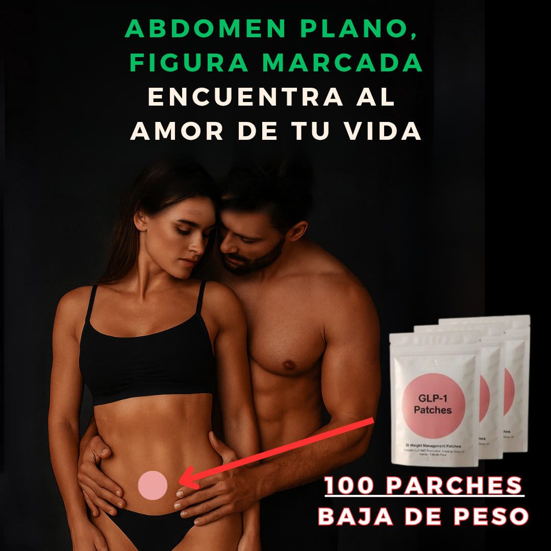 100 Parches para Bajar de Peso SlymFit®️ + 🎁Guia Infalible para perder tallas en 14 dias + Envio Gratis