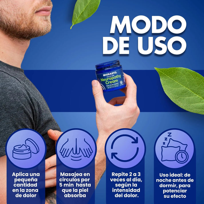 2X1 CREMA RELAJANTE NEUROPÁTICA - ALIVIO PROFUNDO SIN ARDOR