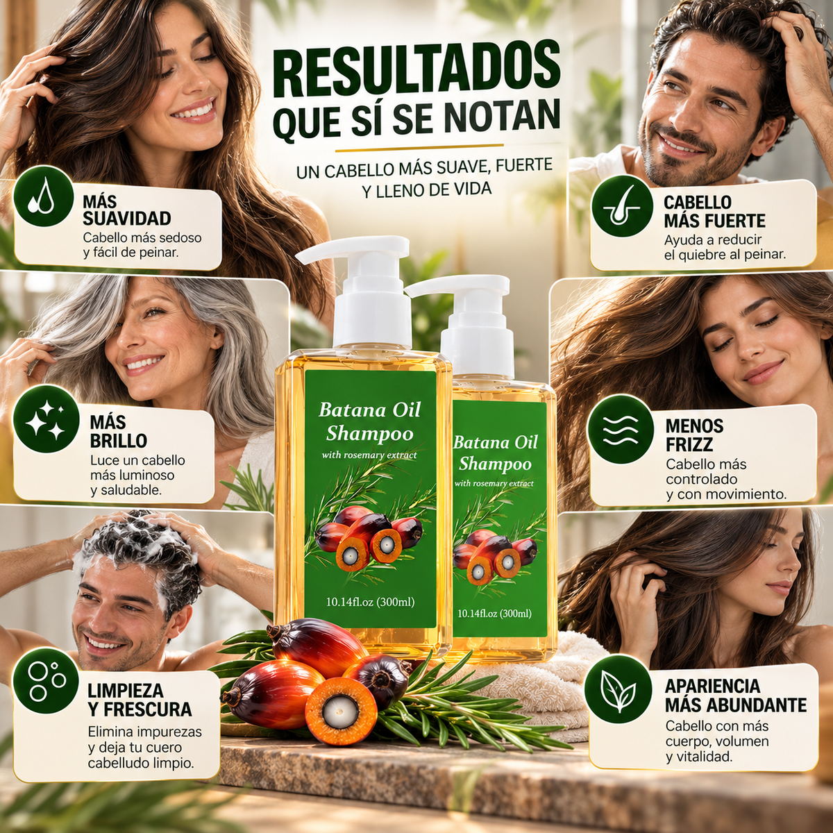 2x1 Batana Revival™ | Ritual Botánico de Batana y Romero para Restaurar el Cabello + Guía Digital “21 Secretos Ancestrales para Crecimiento™” + ENVÍO GRATIS
