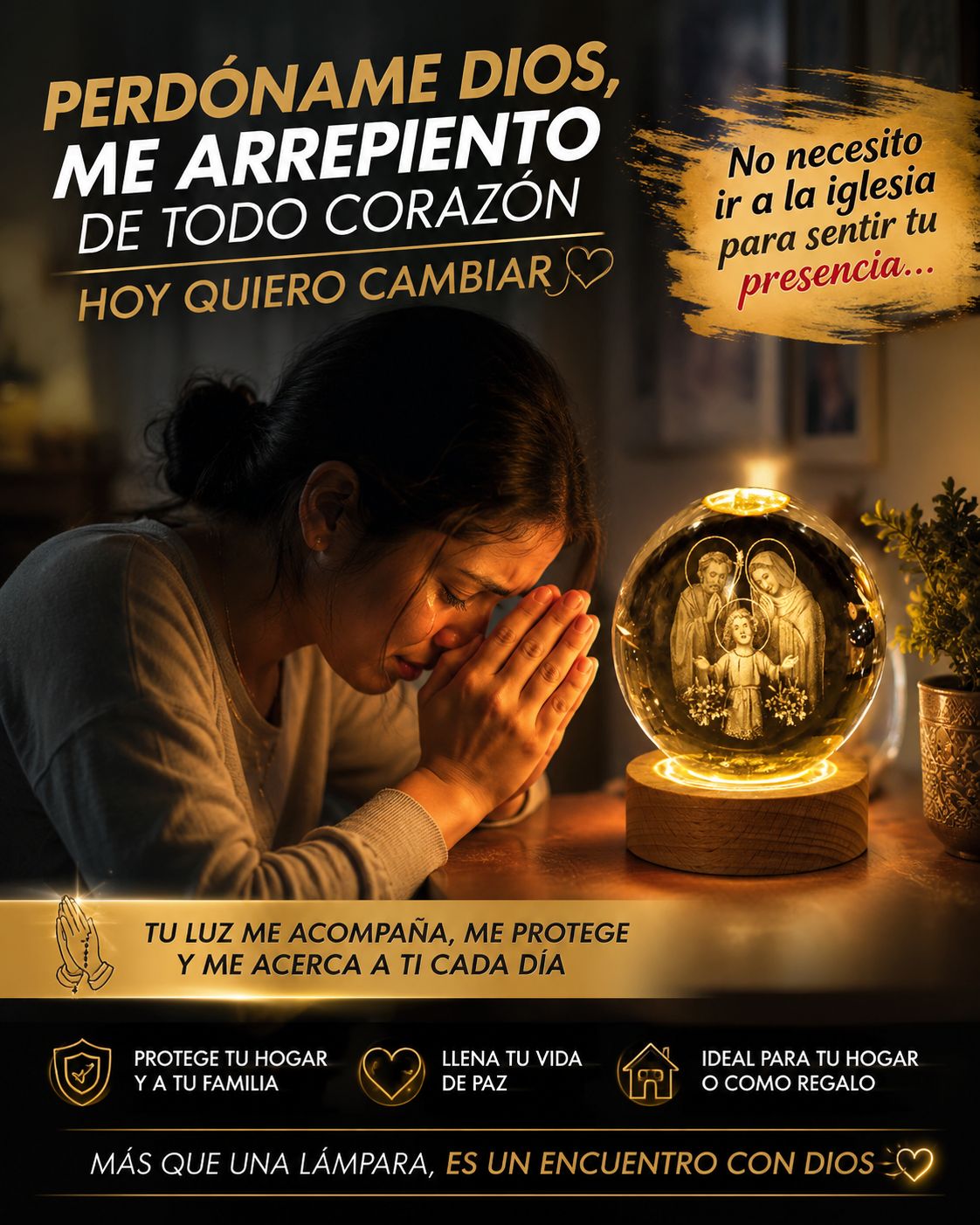 Aura de Fe® — Ilumina tu vida, transforma tu hogar + 🎁 Guía “El regalo que ilumina el alma” + Envío Gratis