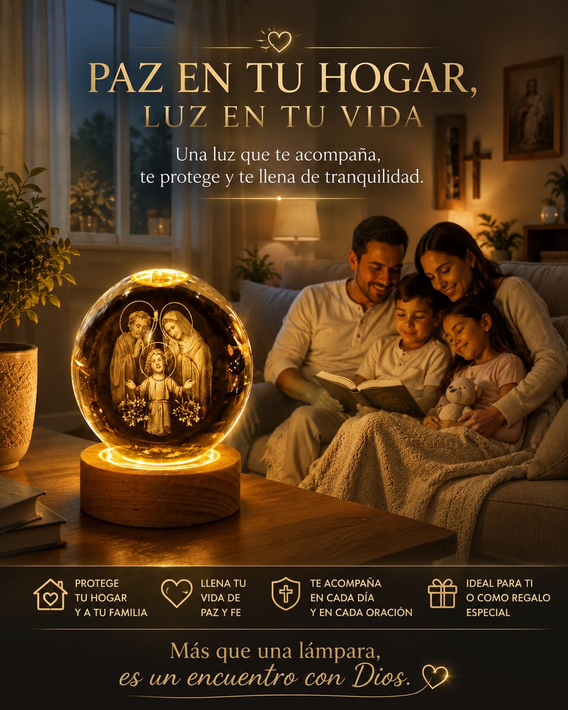 Aura de Fe® — Ilumina tu vida, transforma tu hogar + 🎁 Guía “El regalo que ilumina el alma” + Envío Gratis