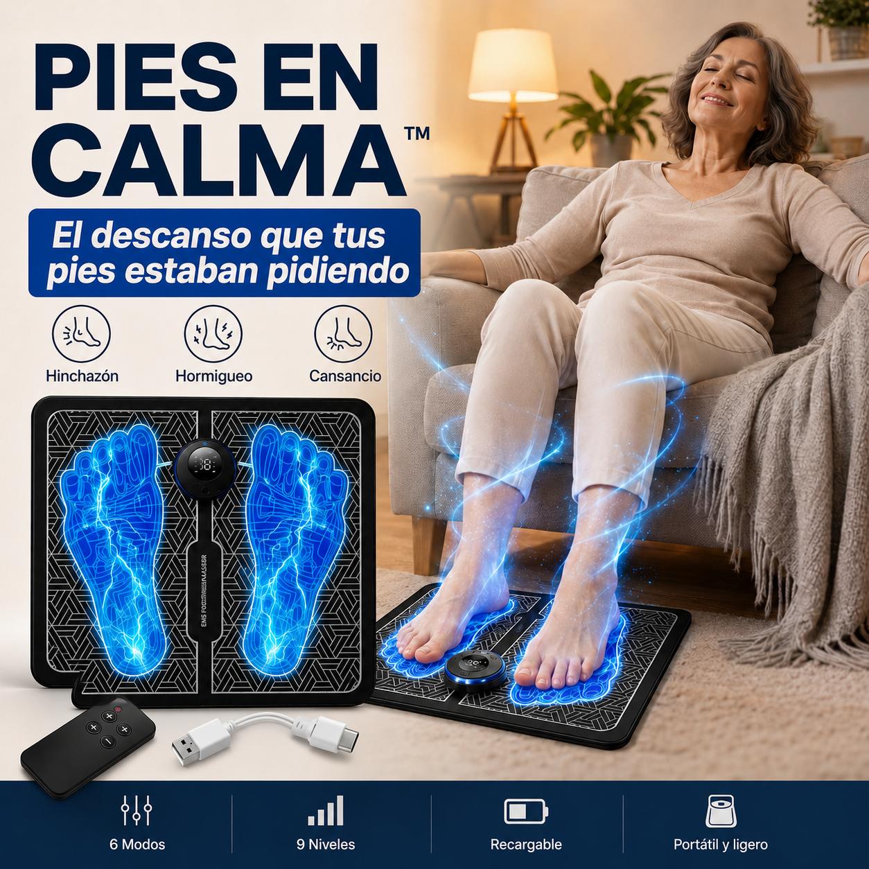Pies en Calma™ - Alivio rápido para dolor e inflamación + 🎁 Guía “21 Días para desintoxicar tu Cuerpo” + Envío Gratis