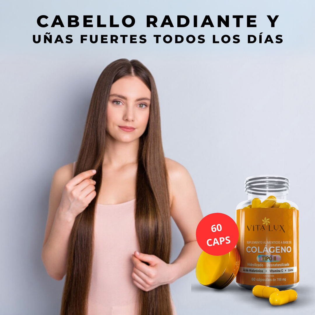 🤩 Colageno Hidrolizado 60 Caps - Luce Joven, Renovada y Sexy todos los dias